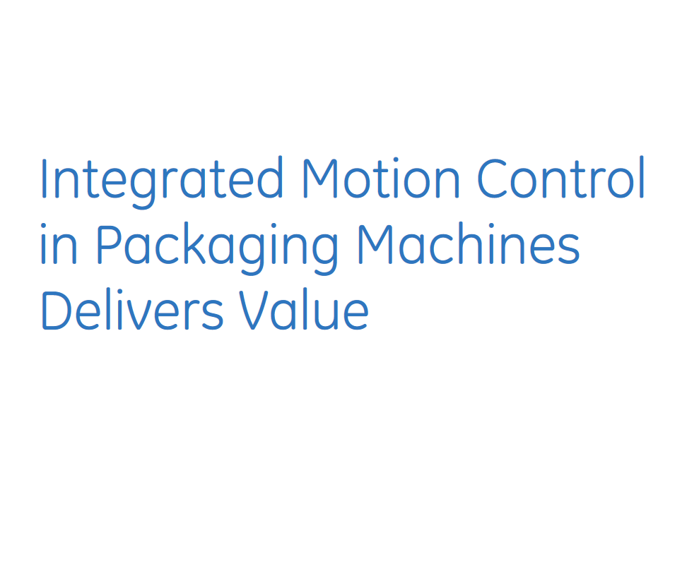 Whitepaper Integrated Motion Control